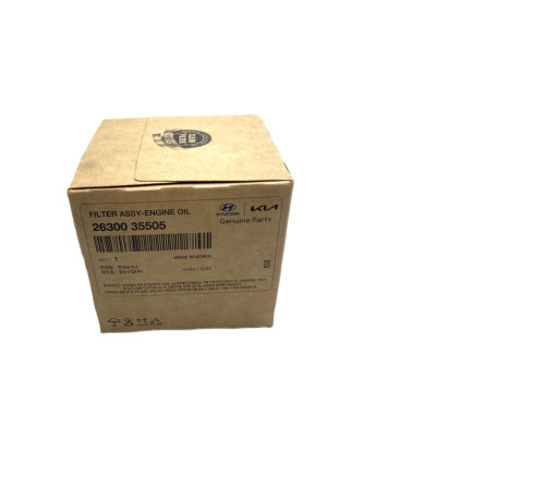 Фільтр масляний Mobis Kia Hyundai 26300-35505 (2630035505)
