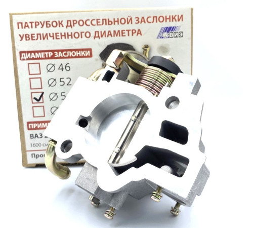 Дросельна заслінка OEM для ваз 1117 1119 2104 2107 2108 2115 2170 2172 54 мм (2112-1148010-12-54)