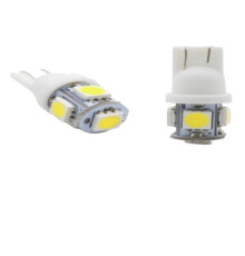Led лампа OEM T10 5SMD W5W 12 24V білий (T10W5W5SMD)