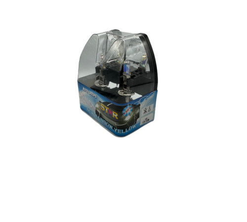 Галогенная лампа Star Xenon H1 12V 100W rainbow yellow комплект (R1241S3)