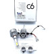 Комплект автомобільних LED ламп C6 H1 12v 24v 6500K (5537)