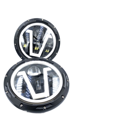 Фари Led для ваз 2121 21213 Тайга Уаз 469 Газ 24 для ваз 2101 Хаммер FJ Cruiser w463 (Led V)