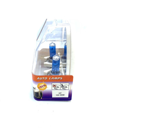 Галогенна лампа StarBlue H7 12V 55W Super White комплект (H712V55W)