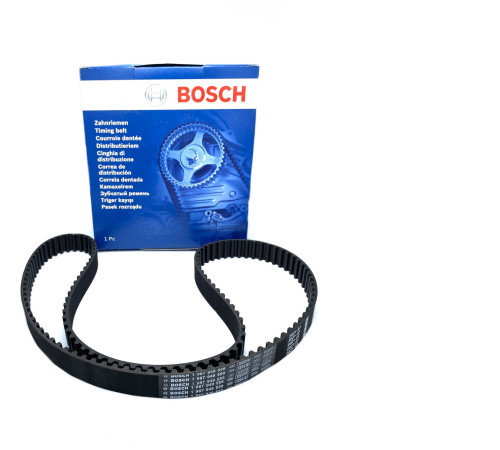 Ремінь зубчастий ГРМ Bosch для ваз 2110 2111 2112 16 трапецієподібний зубний зуб (1 987 949 559)